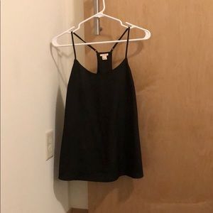 Black j crew tank